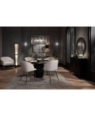 Caledan Modern Accent Table Lamp 10 1/2" High Clear Crystal Rods for Bedroom Bedside Nightstand Office Kids Family House Home