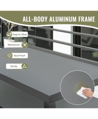 Powder-Coated Aluminum Outdoor Kitchen Style, Durability, Protection