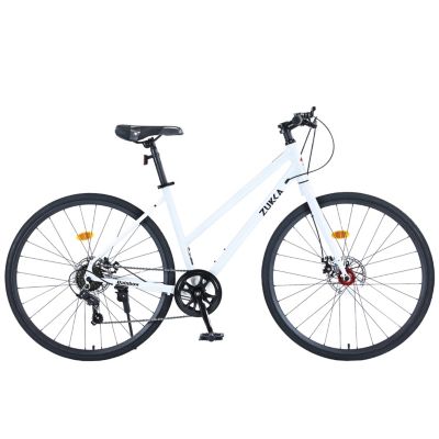 Streamdale 7-Speed Hybrid Road Bike with Disc Brakes