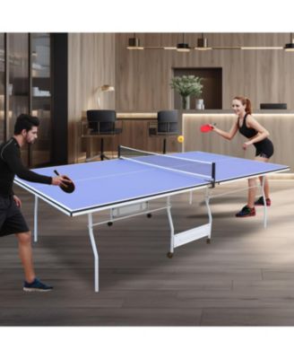 Streamdale Premium Ping Pong Table Tournament-Ready, Compact, Solo Mode