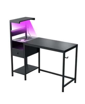Multi-Functional Computer Desk with Power & Storage