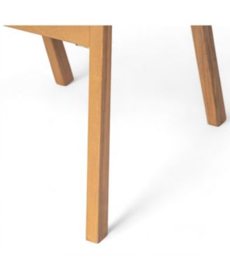 Streamdale Acacia Wood & Mesh Outdoor Dining Chairs (Set of 2)