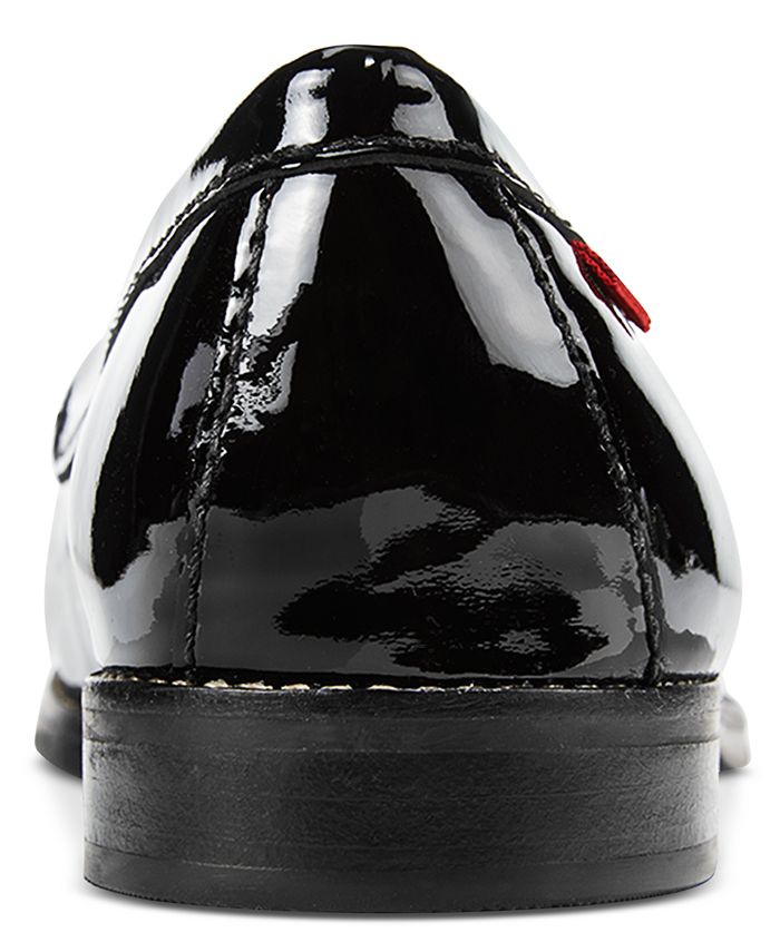 Mocasines Marc Joseph Para Mujer - Charol Rojo, Suela De Goma Y Tacón De Madera - Talla 37.5 EU