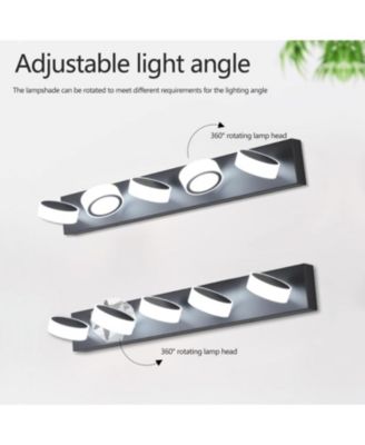 LED Vanity Lights Fixtures Over Mirror Bath Wall Lighting 5-Light
