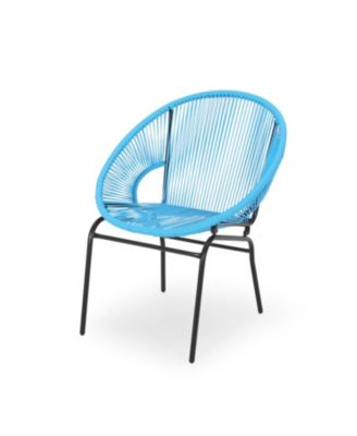 Modern Black Basket Chairs Durable & Stylish for Outdoor Comfort