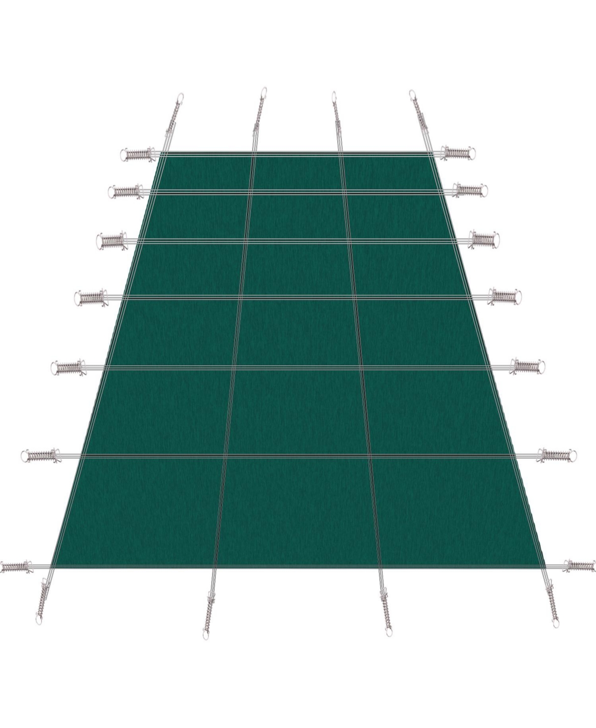 Streamdale Furniture 16x32ft Inground Pool Safety Cover, Triple Stitched, Green Mesh