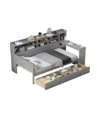 Twin Daybed with Storage & Desk