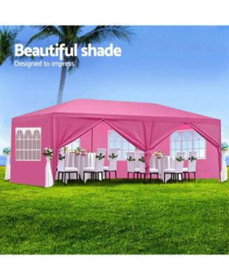 Streamdale 10x20' Wedding Party Canopy Tent Gazebo - Pink
