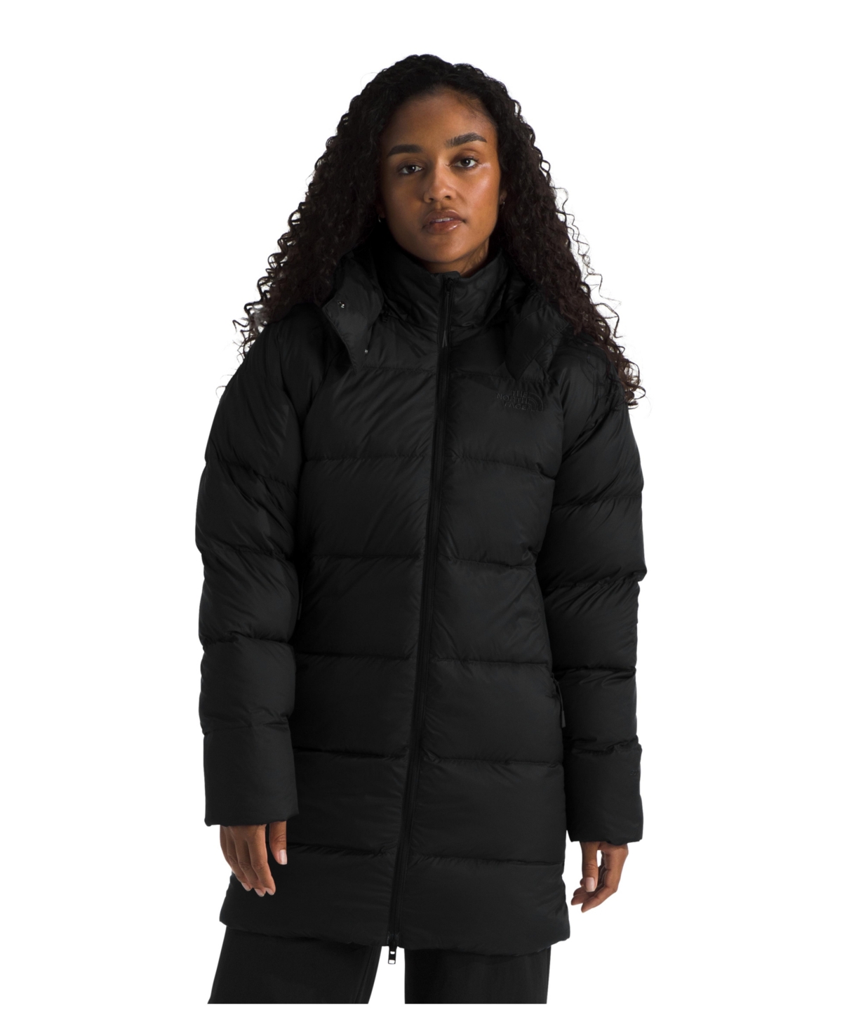 The North Face Women's Hydrenalite City Parka Hooded Jacket - Tnf Black