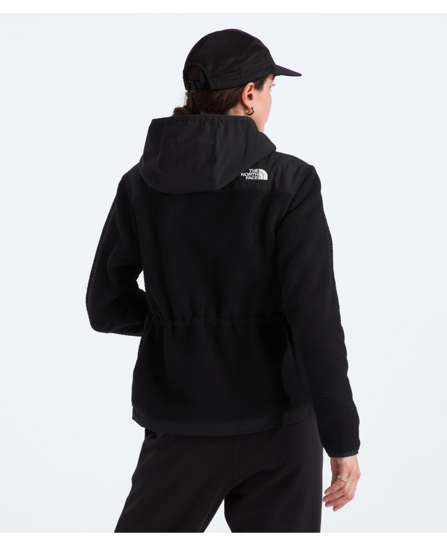 Женское худи The North Face Retro Denali Long Sleeve, цвет: Чёрный — фото 2