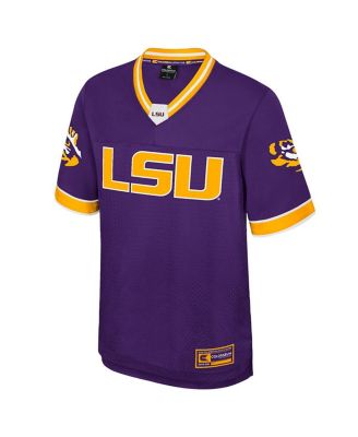 Men's Purple LSU Tigers Nothing But The Hits Football Jersey