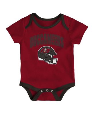 Infant 3-Piece Tampa Bay Buccaneers All Day Play Bodysuit Set