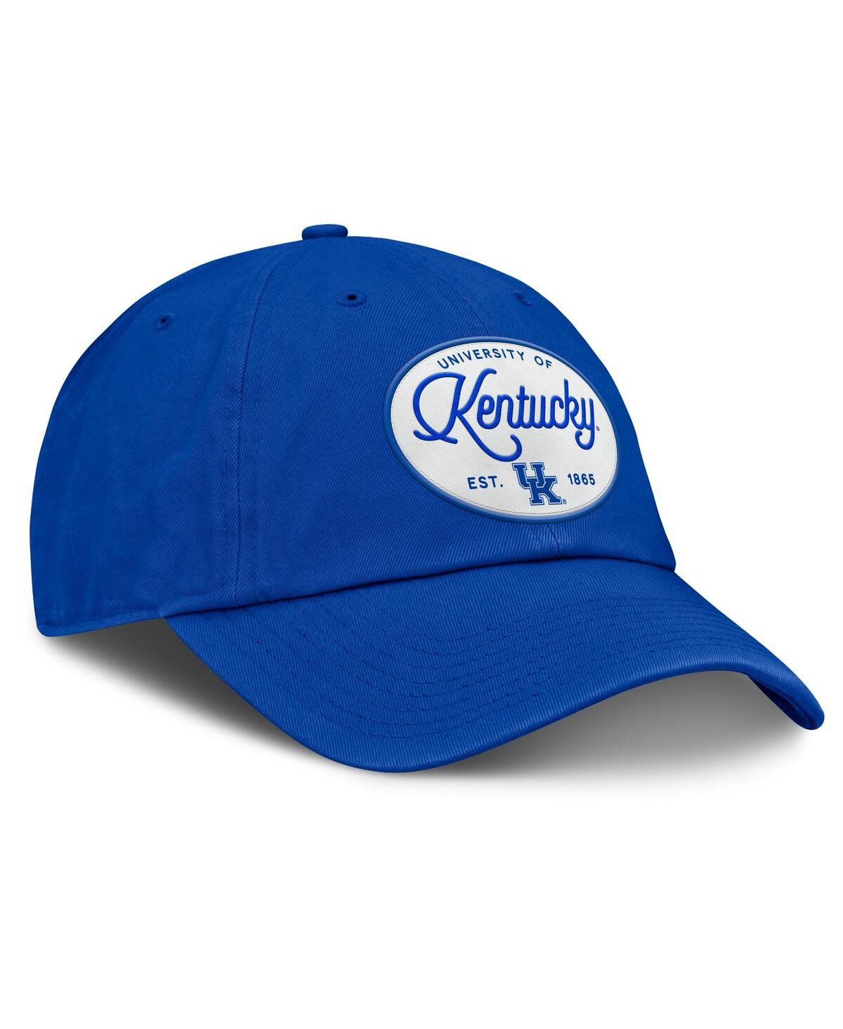 Fanatics Women's Royal Kentucky Wildcats Candid Adjustable Hat In Blue