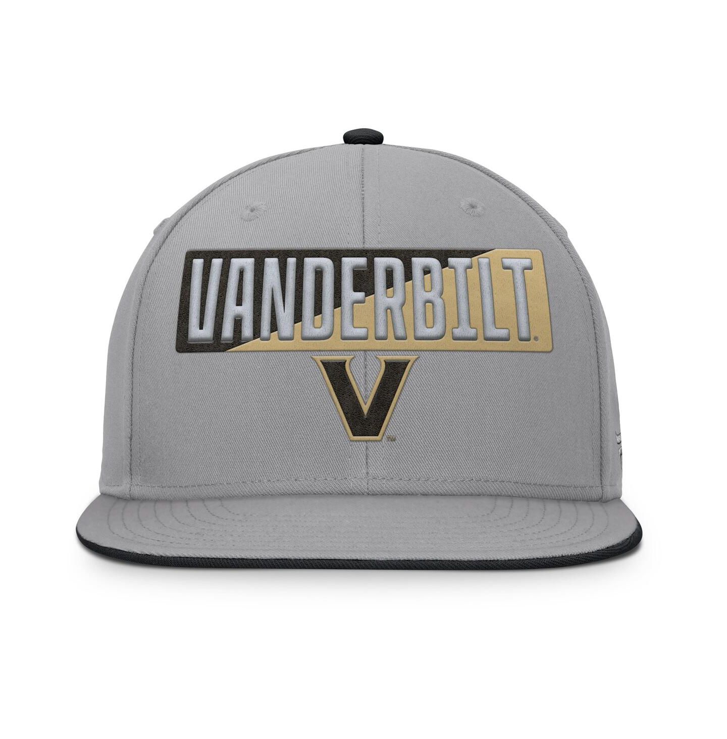 Мужские головные уборы Fanatics Gray Vanderbilt Commodores Duo Snapback Hat — фото 4
