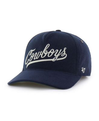 Men's Navy Dallas Cowboys Golden Age Relaxed Corduroy Hitch Adjustable Hat