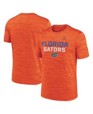 Jordan - Men's Orange Florida Gators Campus Center Stack Velocity Performance T-shirt