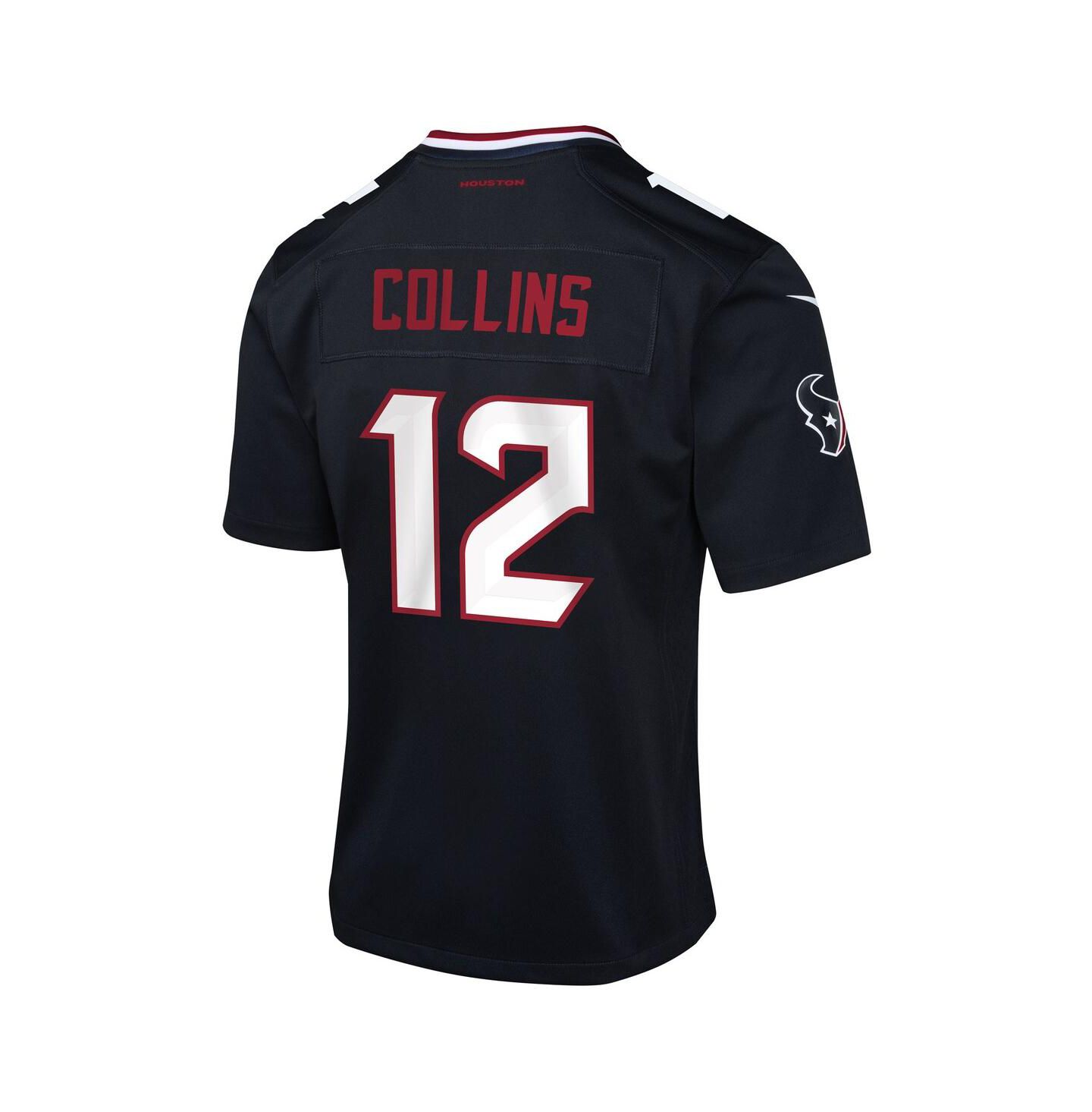 Детское джерси Nike Nico Collins Houston Texans Team Game, Navy — фото 2