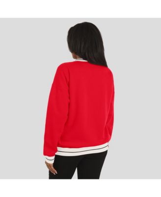 Women's Scarlet Nebraska Huskers Seal Sweatshirt