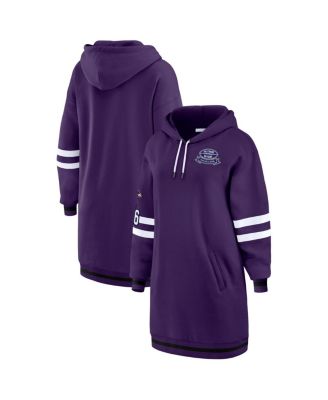 WEAR by Erin Andrews - Women's Purple Baltimore Ravens Hoodie Dress