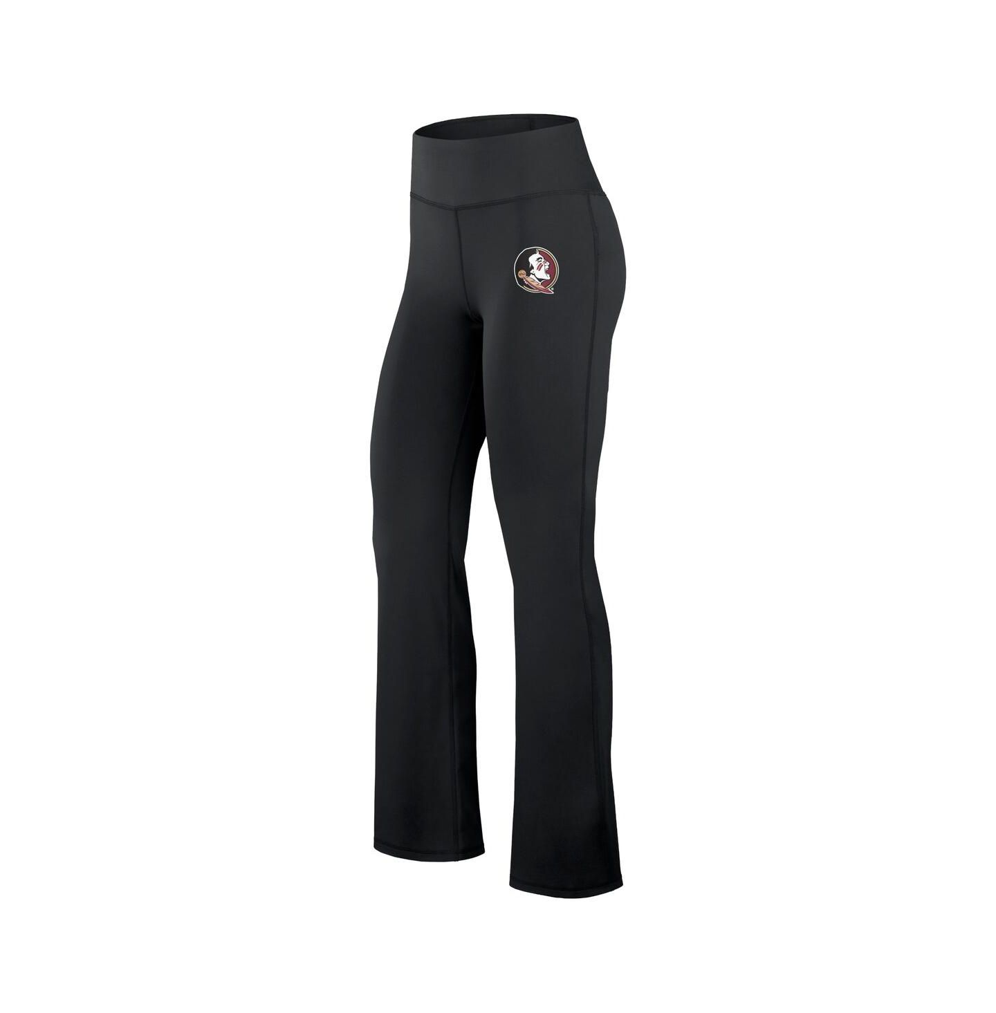 Женские леггинсы Fanatics Black Florida State Seminoles Training Camp Maxed Out Flare — фото 3