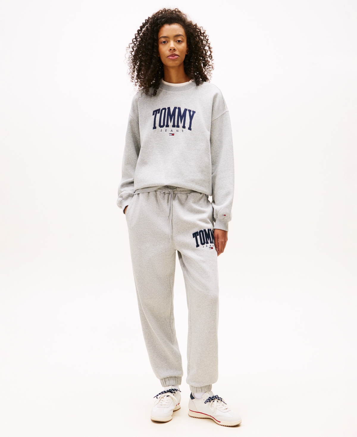 Tommy Jeans Women's Collegiate Sweatpant In Gray
