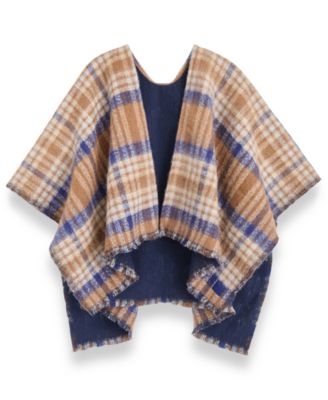 Calvin Klein - Double Face Plaid Shawl