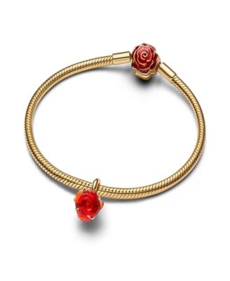 Disney Beauty and the Beast Enchanted Rose Dangle Charms