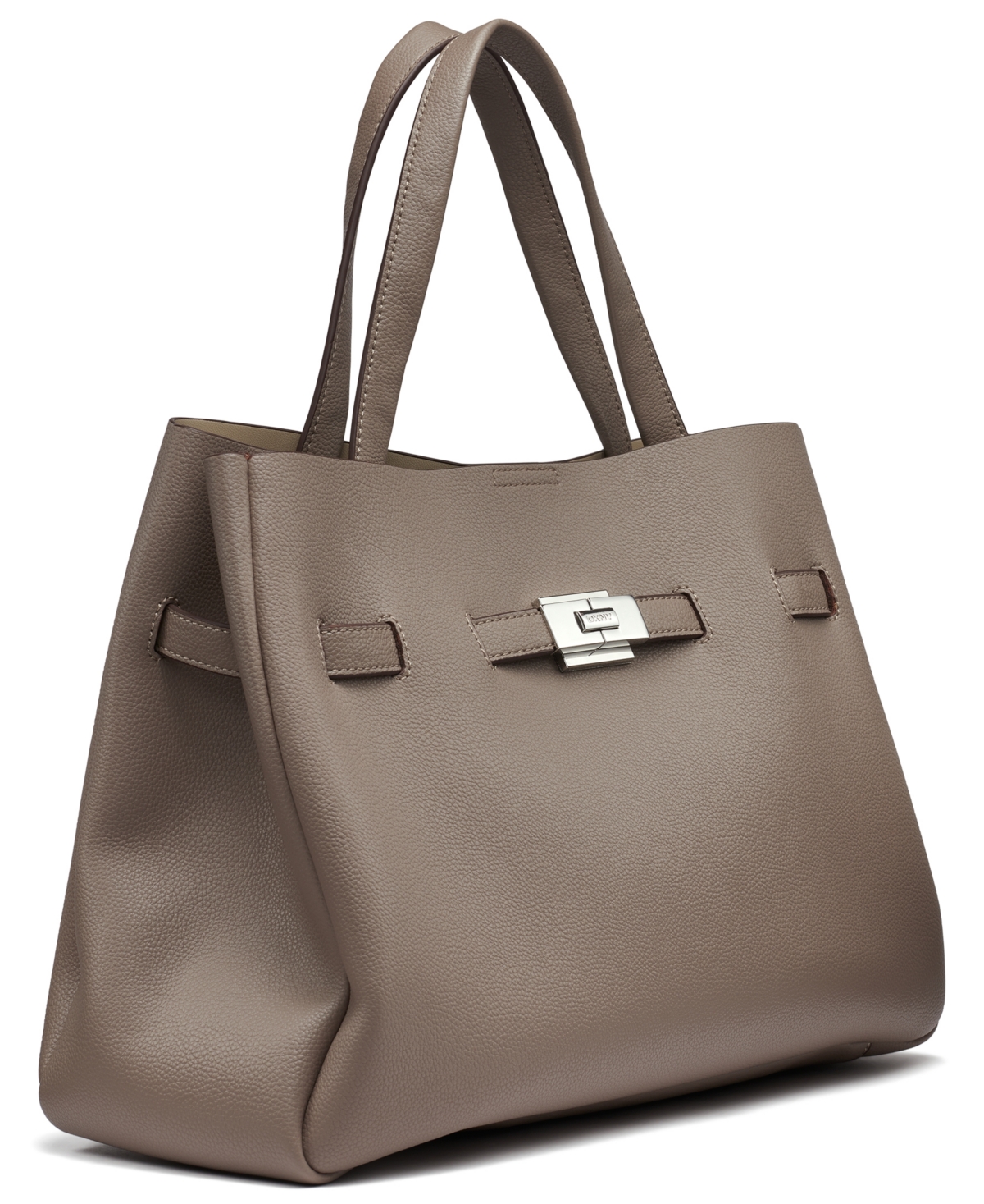 Dkny Bryar Large Satchel Bag In Brown