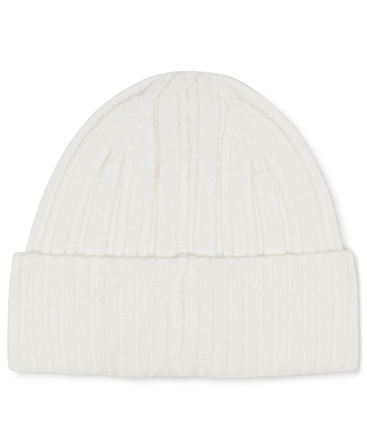 Calvin Klein Variegated Rib Beanie In White