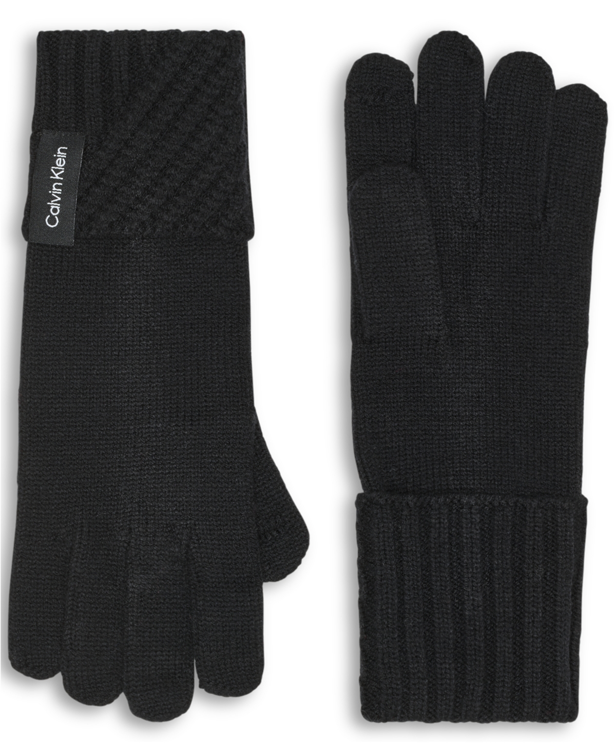 Calvin Klein Modern Rib Tech Gloves
