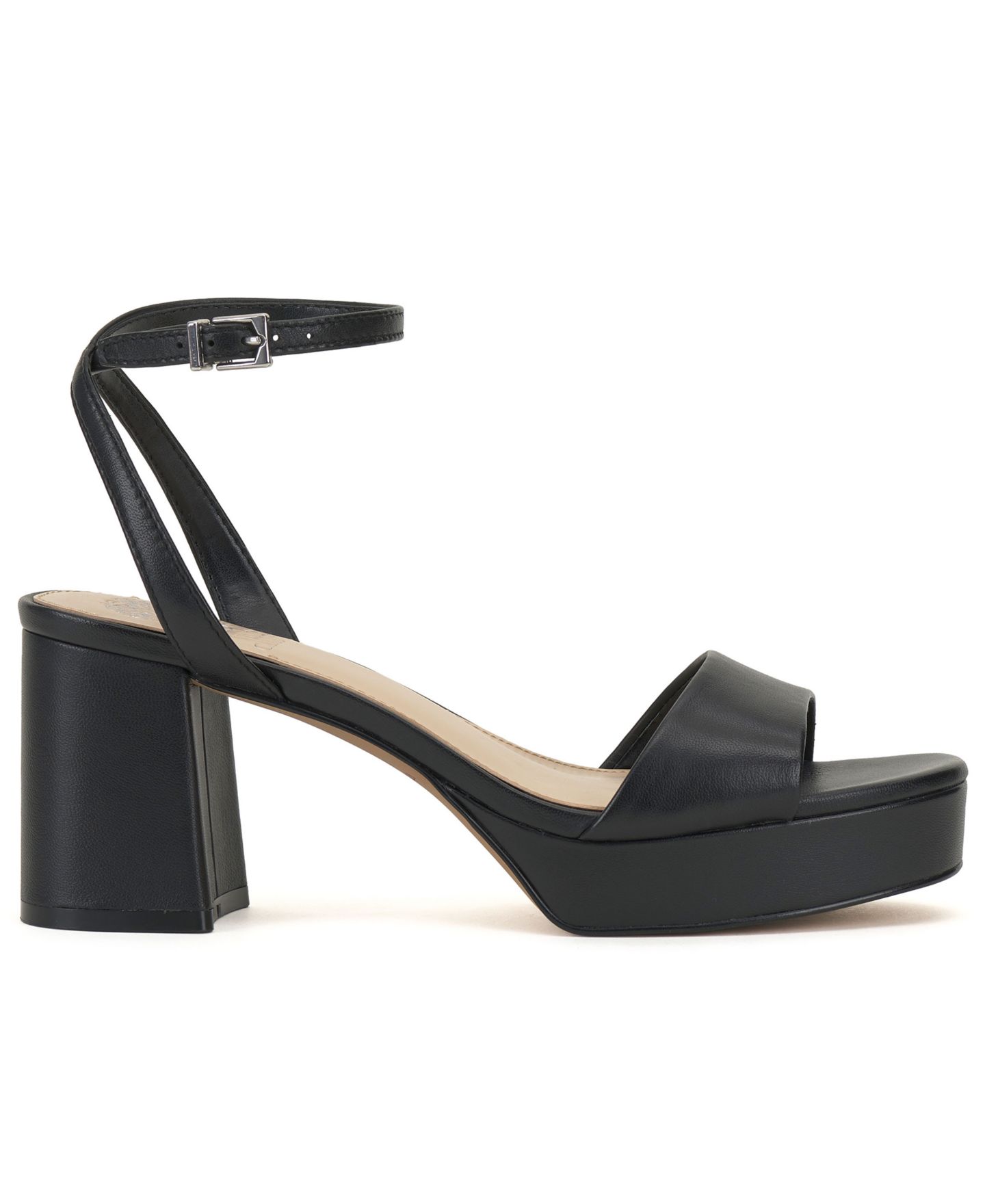 Женские сандалии Vince Camuto Pendreya Platform Block Heel Dress Sandals, цвет: Чёрный — фото 2
