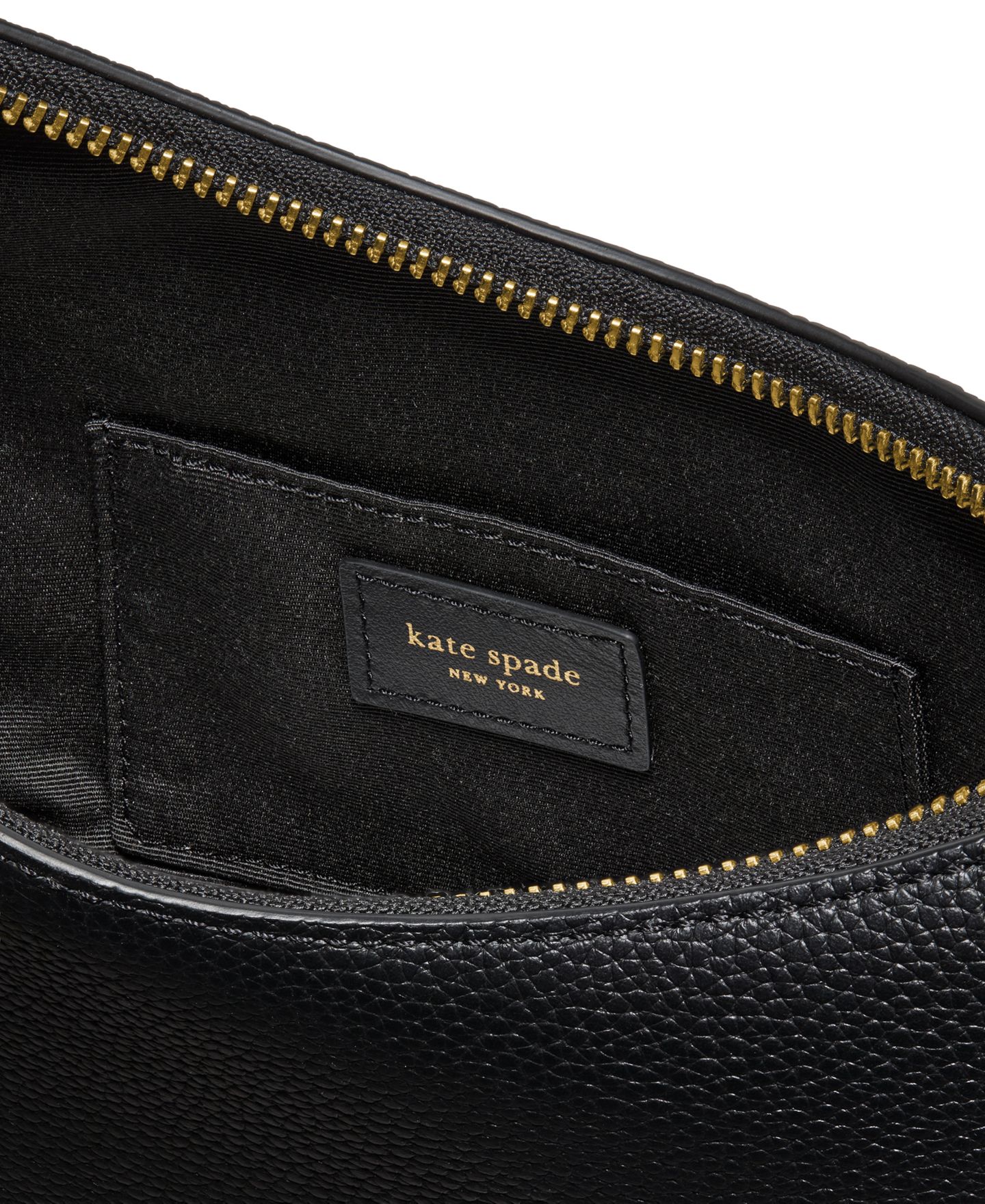 Женские сумки kate spade new york Duo Small Pebbled Leather Crossbody Handbag, цвет: Чёрный — фото 7