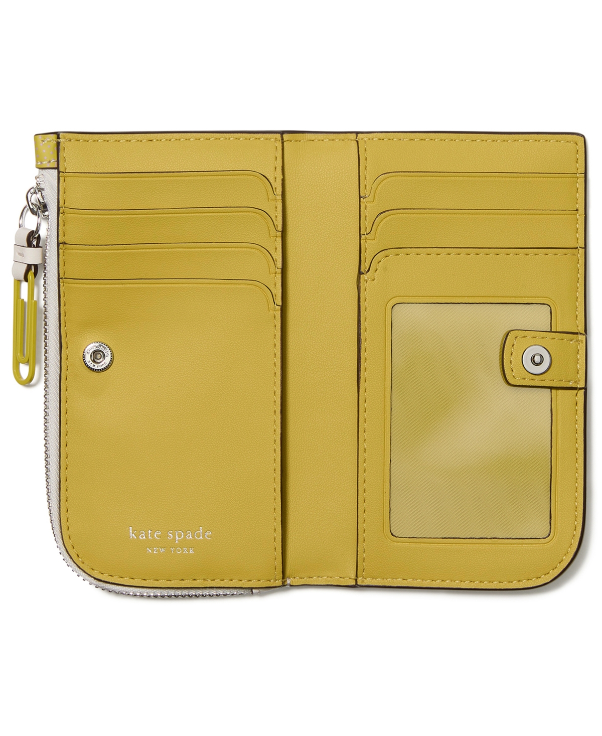 Kate Spade Page Turner Small Bifold Wallet In Multi