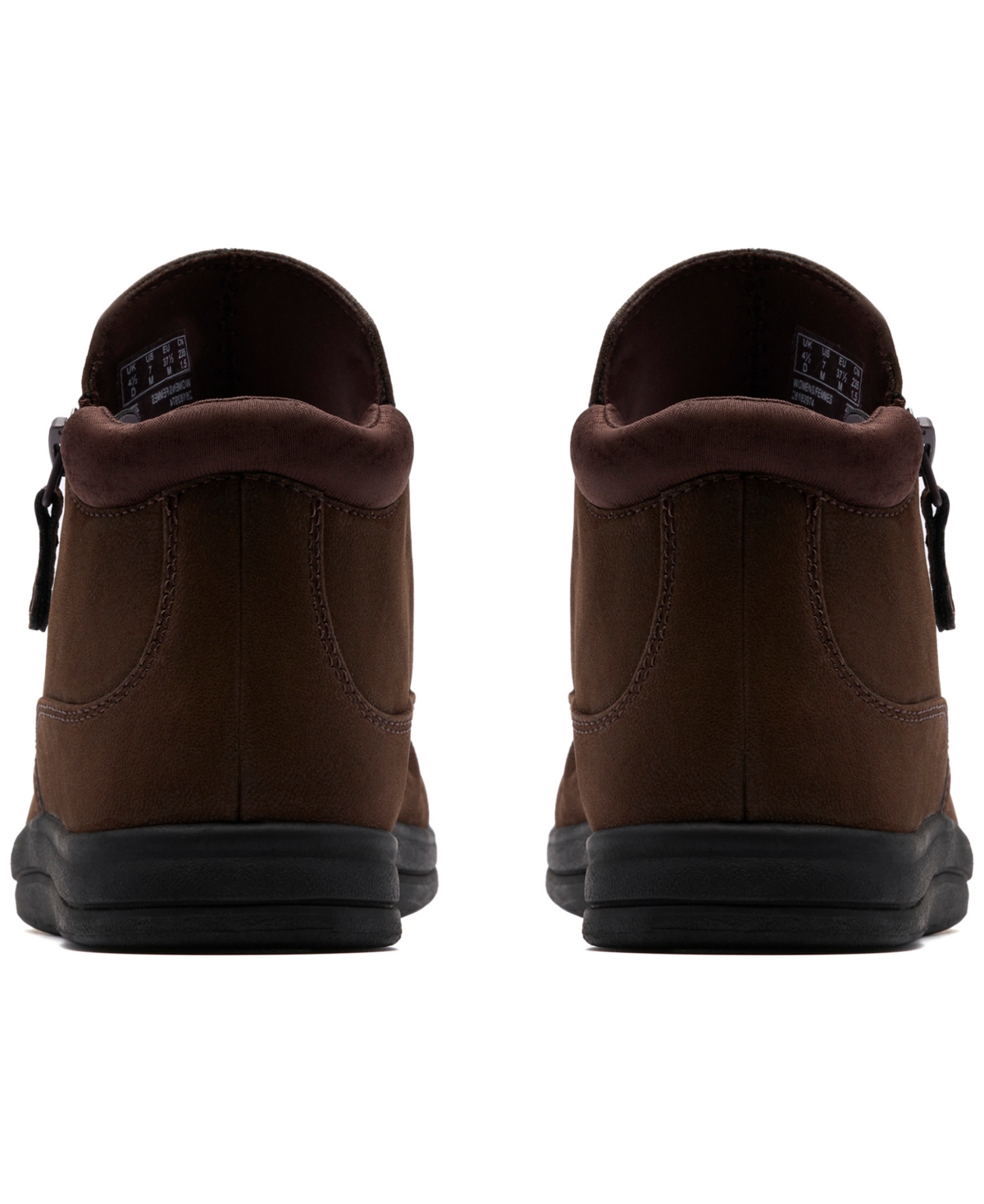 Clarks Cloudsteppers Women's Breeze Path Wedge Booties In Brown