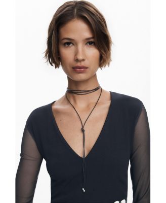 Women's Ruched newspaper dress