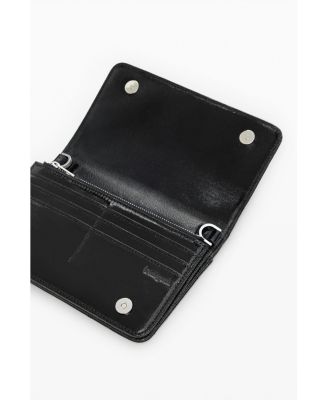 Women's Large convertible checkered wallet