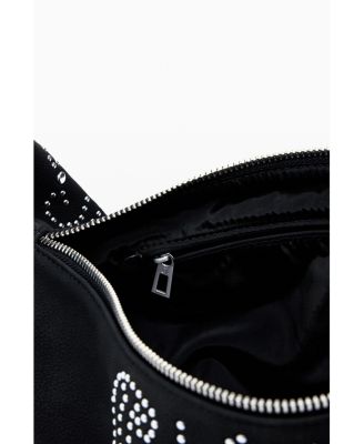 Women's Small faux leather studded bag