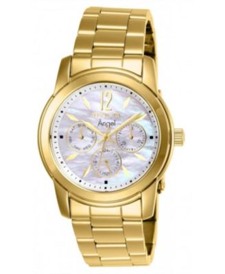 Women's 0465 Angel Quartz Chronograph White Dial Watch