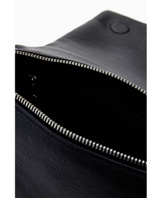 Women's Medium faux leather embroidered crossbody bag