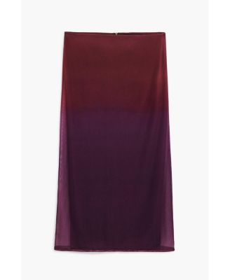 Women's Gradient flowy skirt