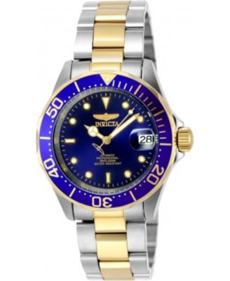 Men's 8928 Pro Diver Automatic 3 Hand Blue Dial Watch