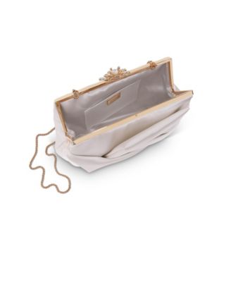 Woman's Caroline Satin Origami Pouch Clutch