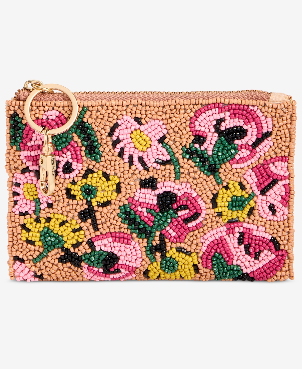 On 34th Hand Beaded Coin Purse, Exclusively At Macy's In Pink