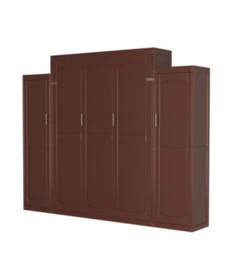 Murphy Bed with Wardrobes & Shelves