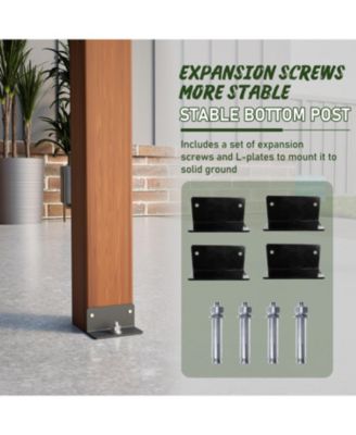 12x10 Wood Pergola - Garden Patio Deck