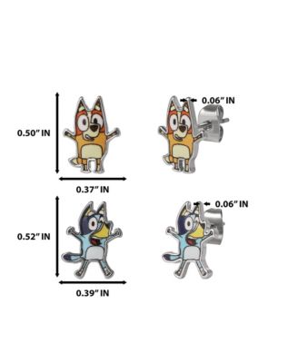 4-Pack Stud Earrings Set - Character Jewelry Gift for Kids