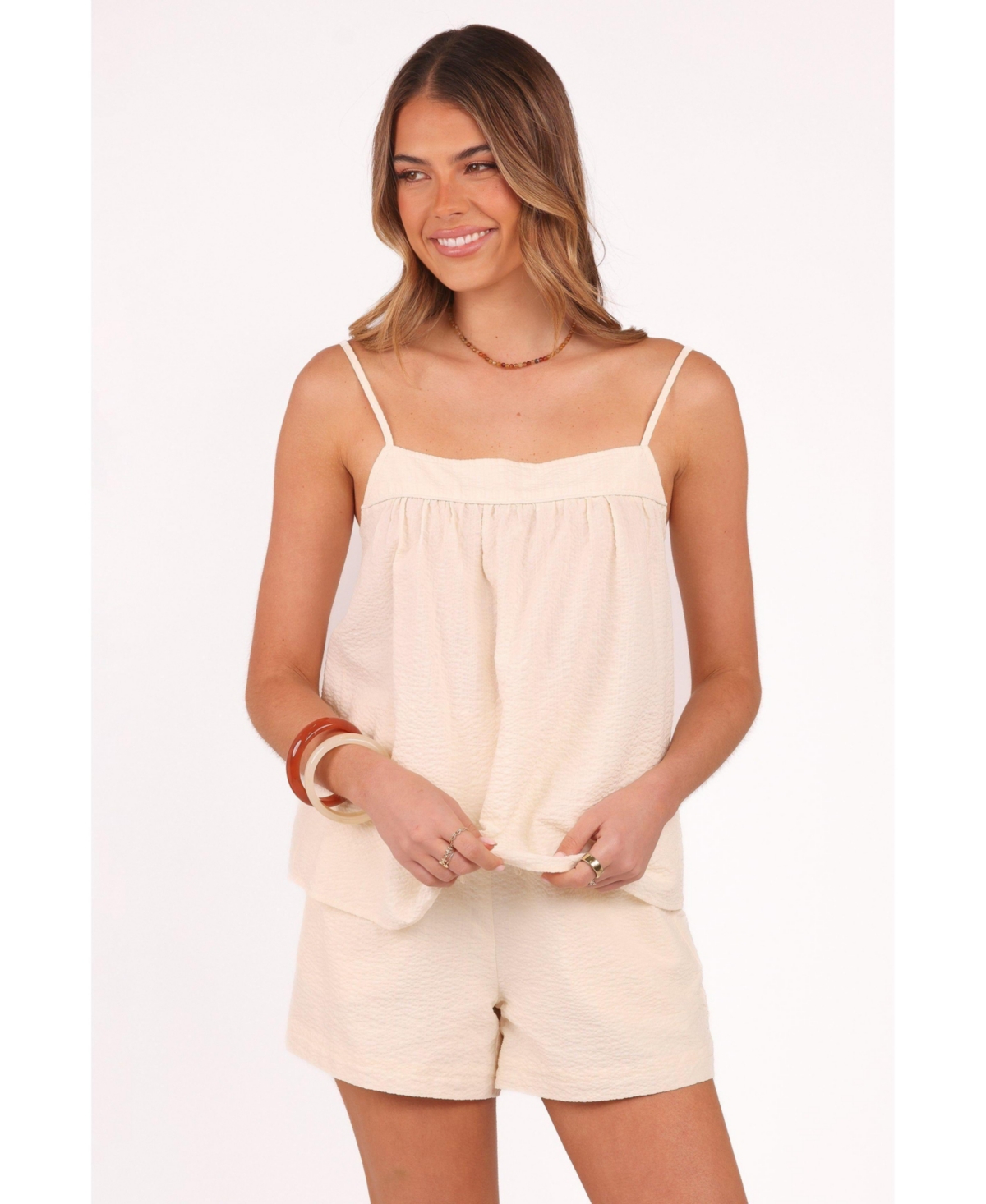Petal and Pup Women's Poppy Short Set - Butter Yellow