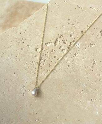 Freshwater Pearl Hanging Necklace