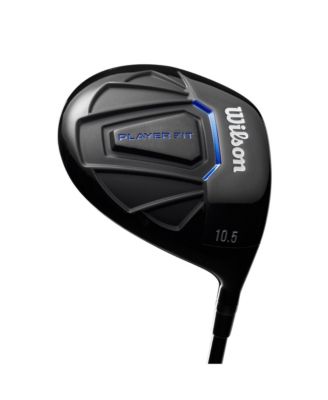 Player Fit Mens Left Hand Steel Complete Stand Golf Set - Standard / Regular / Black/Blue/White