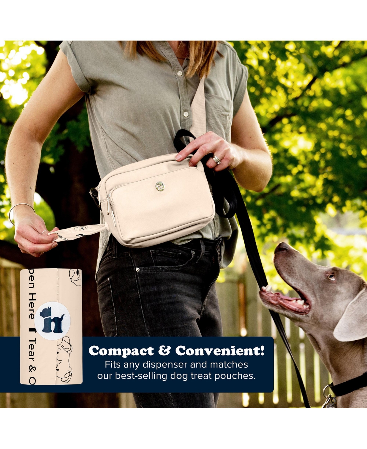 Puppington Dog Bags, Vanilla Cream